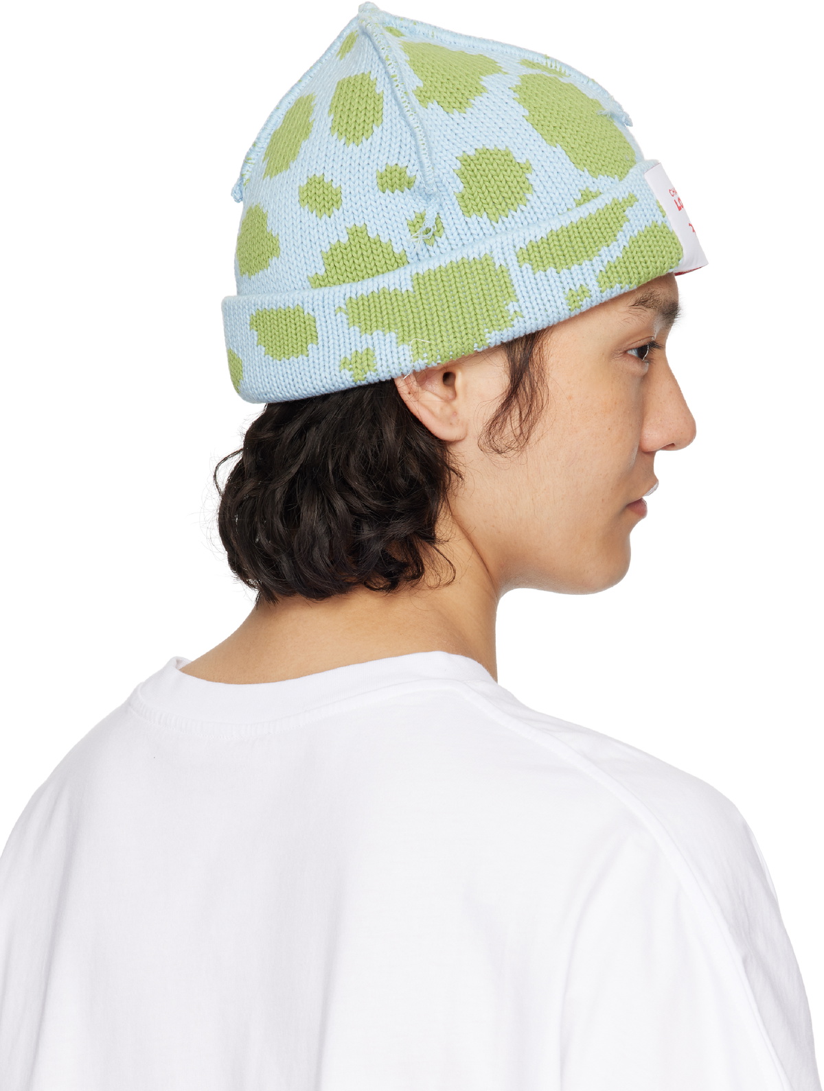 帽子 CHARLES JEFFREY LOVERBOY Charles Jeffrey Loverboy logo-patch chunky-knit Beanie