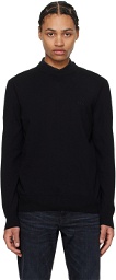 BOSS Black Embroidered Sweater