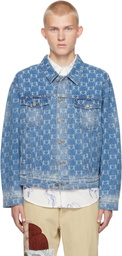KidSuper Blue Dancing Ladies Denim Jacket