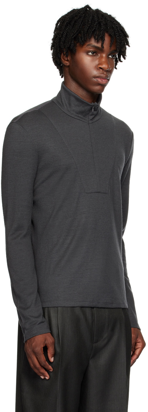 Maiden Name Gray Bilal Sweater