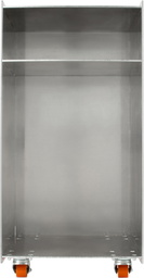FRAMA Silver Rivet Cart Side Table