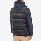 Moncler Men's Ophrys Contrast Yolk Gilet in Navy/Black