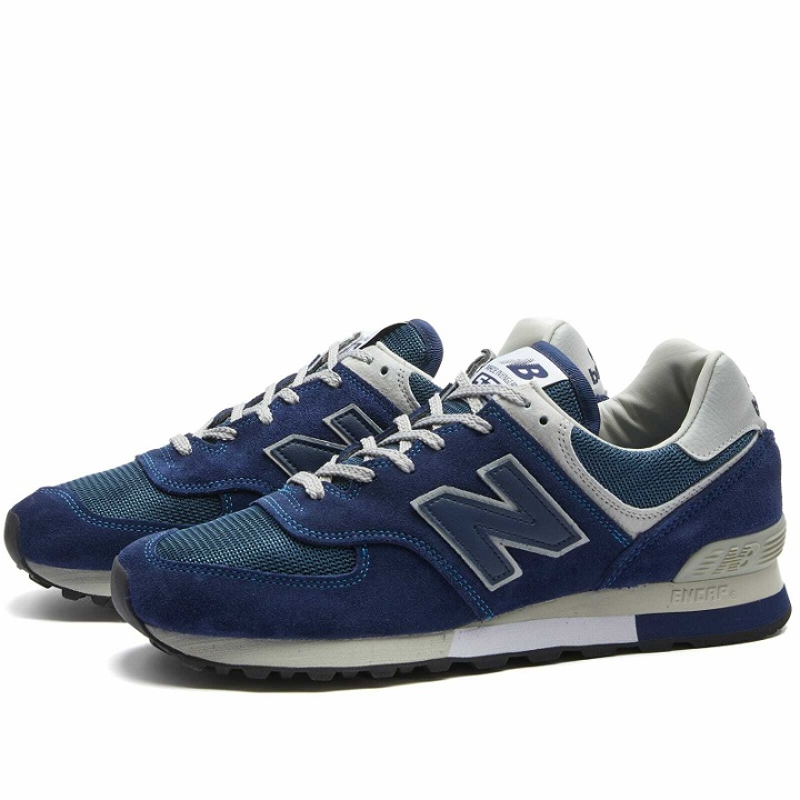 Photo: New Balance Men's OU576ANN - Made in England Sneakers in Navy