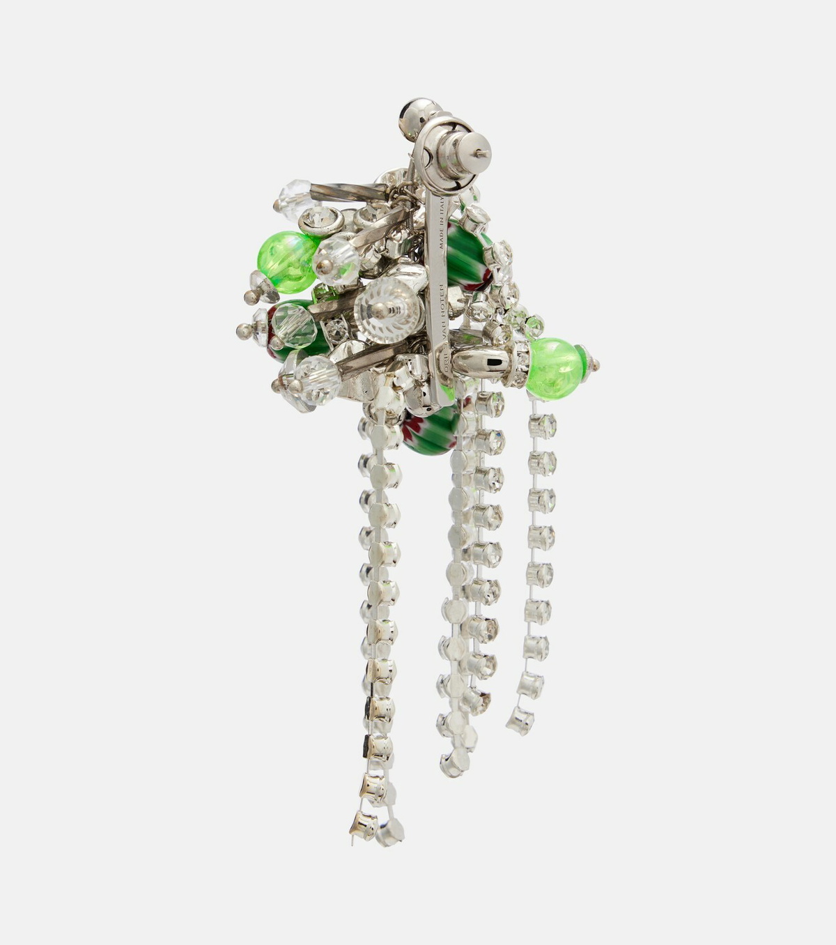 Dries Van Noten Crystal-embellished drop earrings