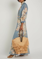 Zimmermann Goldentime Fringed Raffia Tote - Natural - One Size