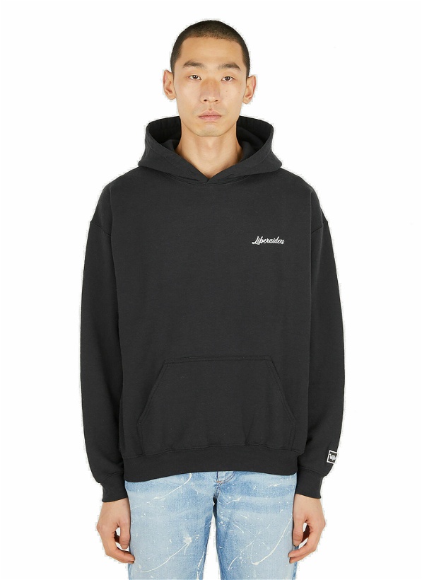 Photo: Attitude Hooded Sweatshirt in Black