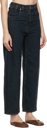 Eckhaus Latta Blue Baggy Jeans