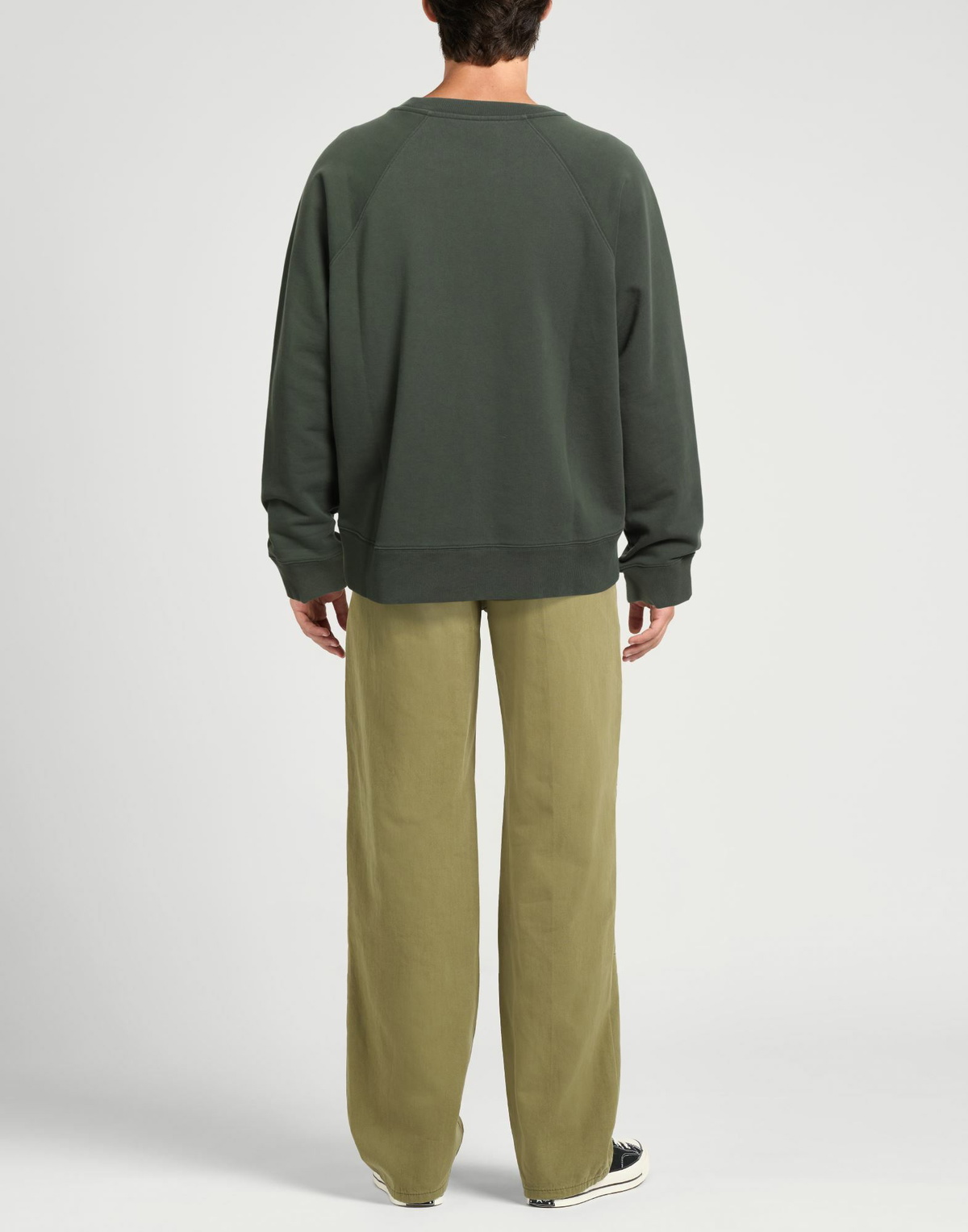 Maison Kitsuné Mens Sweatshirt Dark in Green