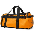 The North Face - Logo-Print Coated-Shell Duffle Bag - Yellow