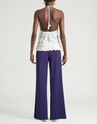 Chiara Boni La Petite Robe Womens Pants in Purple