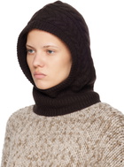 LISA YANG Brown Ylda Balaclava