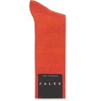 Falke - Airport Stretch Virgin Wool-Blend Socks - Orange