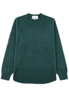 Extreme Cashmere N°53 Crew Hop Cashmere-blend Jumper - Green - One Size