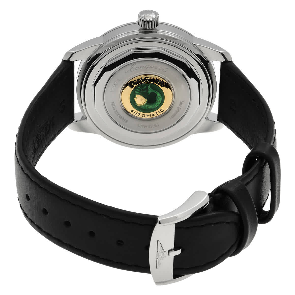 Longines Heritage Automatic Black Dial Unisex Watch L1.649.4.52.2