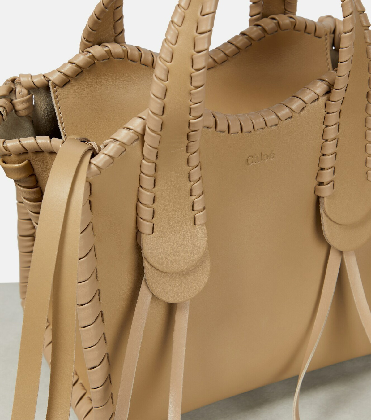 Chloé Mony Small leather tote bag Chloe