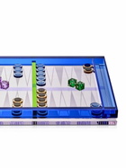 Reflections Copenhagen Crystal Backgammon Game
