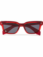 Jacques Marie Mage - Diamond Cross Ranch Square-Frame Acetate Sunglasses