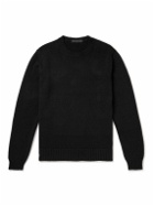 Saman Amel - Cotton Sweater - Black