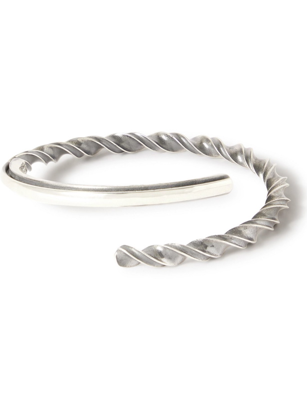 Photo: Gallery Dept. - Drill Bit Silver Cuff - Silver