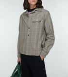 Marni - Checked wool-blend shirt