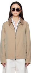 Meta Campania Collective Beige Owen Cotton Tonic Coaching Jacket