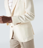 Brunello Cucinelli Linen-blend blazer