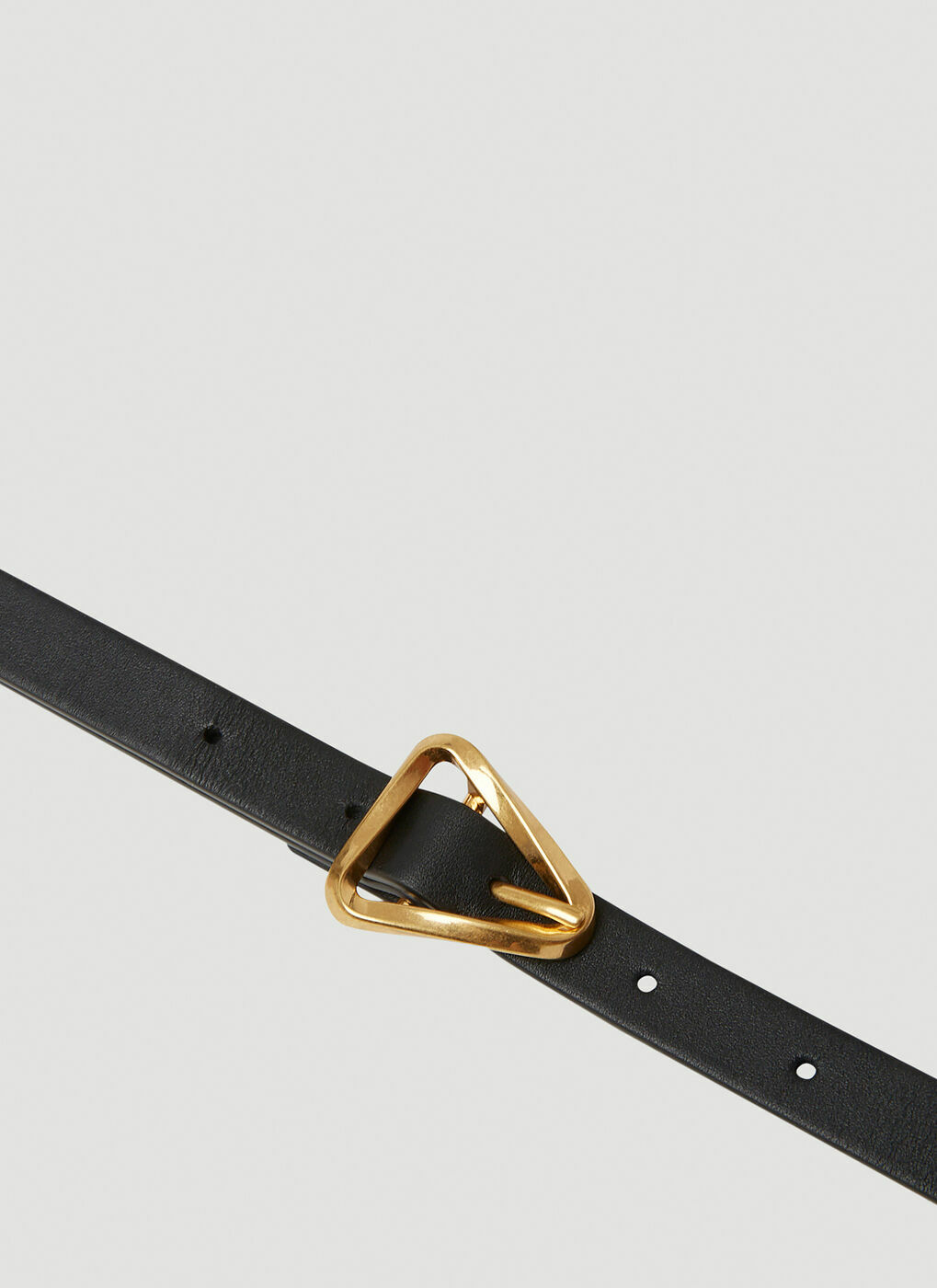 【関税込み】Bottega Veneta Black Leather Grasp Belt Bottega Veneta Black Leather Grasp Belt | italist