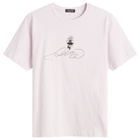 Dime Women's Skater T-Shirt in Light Pink