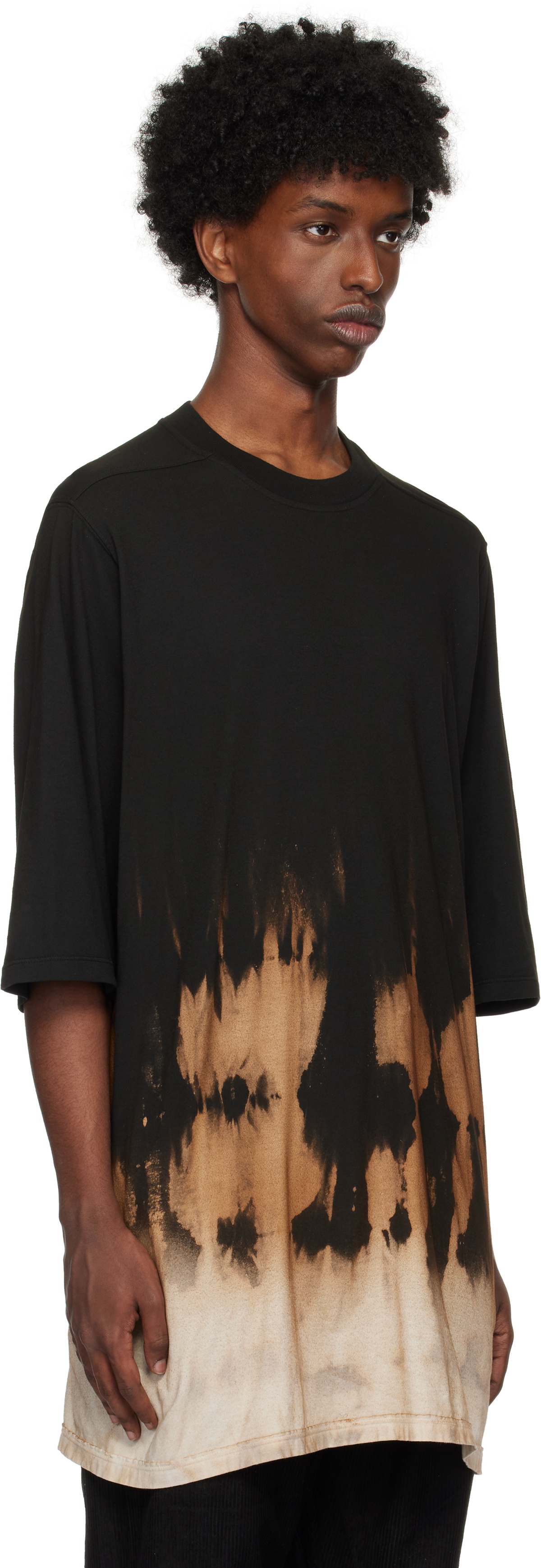 Rick Owens DRKSHDW Black Porterville Jumbo T-shirt Rick Owens Drkshdw