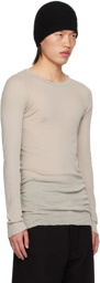 Rick Owens Off-White Porterville Rib Long Sleeve T-Shirt