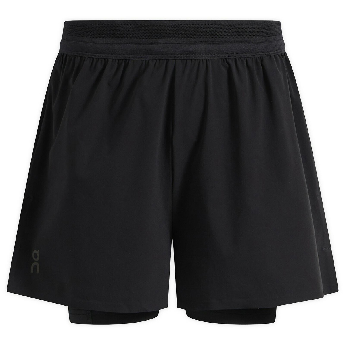 ON Women's 3" Performance 2/1 Shorts in Black
