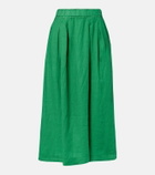 Velvet Linda linen maxi skirt