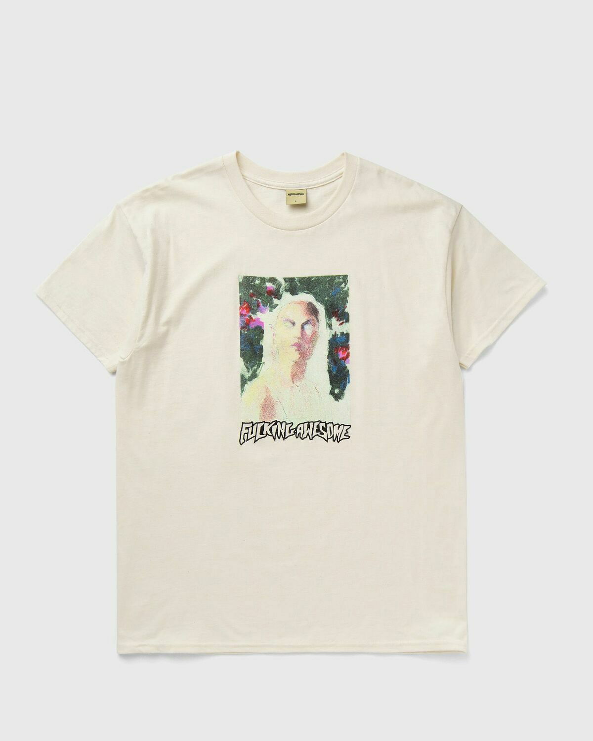 Fucking Awesome Painterly Short Sleeve Tee Grey Shortsleeves