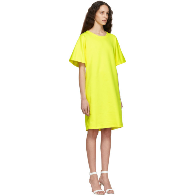 A-Plan-Application Yellow T-Shirt Dress