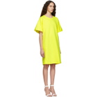 A-Plan-Application Yellow T-Shirt Dress