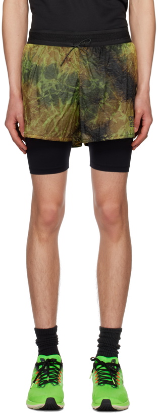Photo: OVER OVER Green Two Layer Shorts