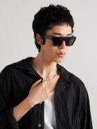 CLEAN WAVES - Parley for the Oceans Type 01 Tall D-Frame Recyled-Acetate Sunglasses