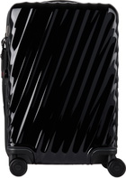 Tumi Black International Expandable 4 Wheeled Carry-On Suitcase