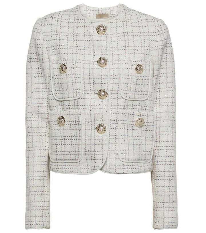 Photo: Elie Saab Embellished tweed jacket