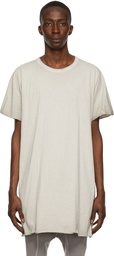 Boris Bidjan Saberi Taupe Faded T-Shirt