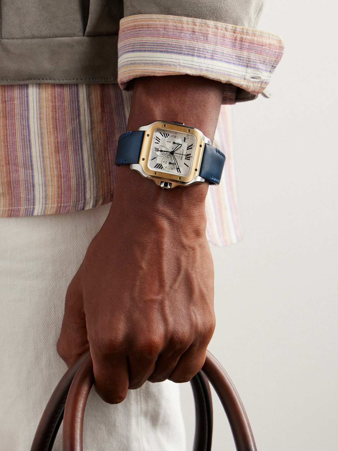 Cartier Leather Watch Strap Cartier