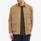 Gramicci Men's Light Nylon Utility Overshirt in Chino