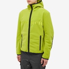 Givenchy Men's Embroidered Logo Polar Fleece Jacket in Citrus Green