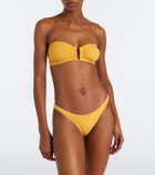 Eres Show gathered bandeau bikini top