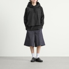 Comme des Garçons Homme Plus Men's Slouch Hooded Long Sleeve in Black