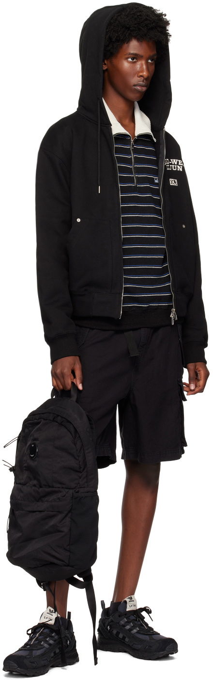 Kijun Black Rivet Zip Hoodie Kijun