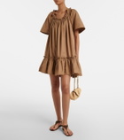 Saint Laurent Loulou Mini raffia shoulder bag