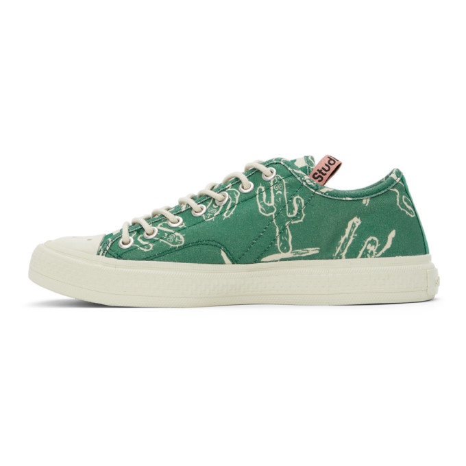 Muted Green Men's Canvas Sneakers | Qolord