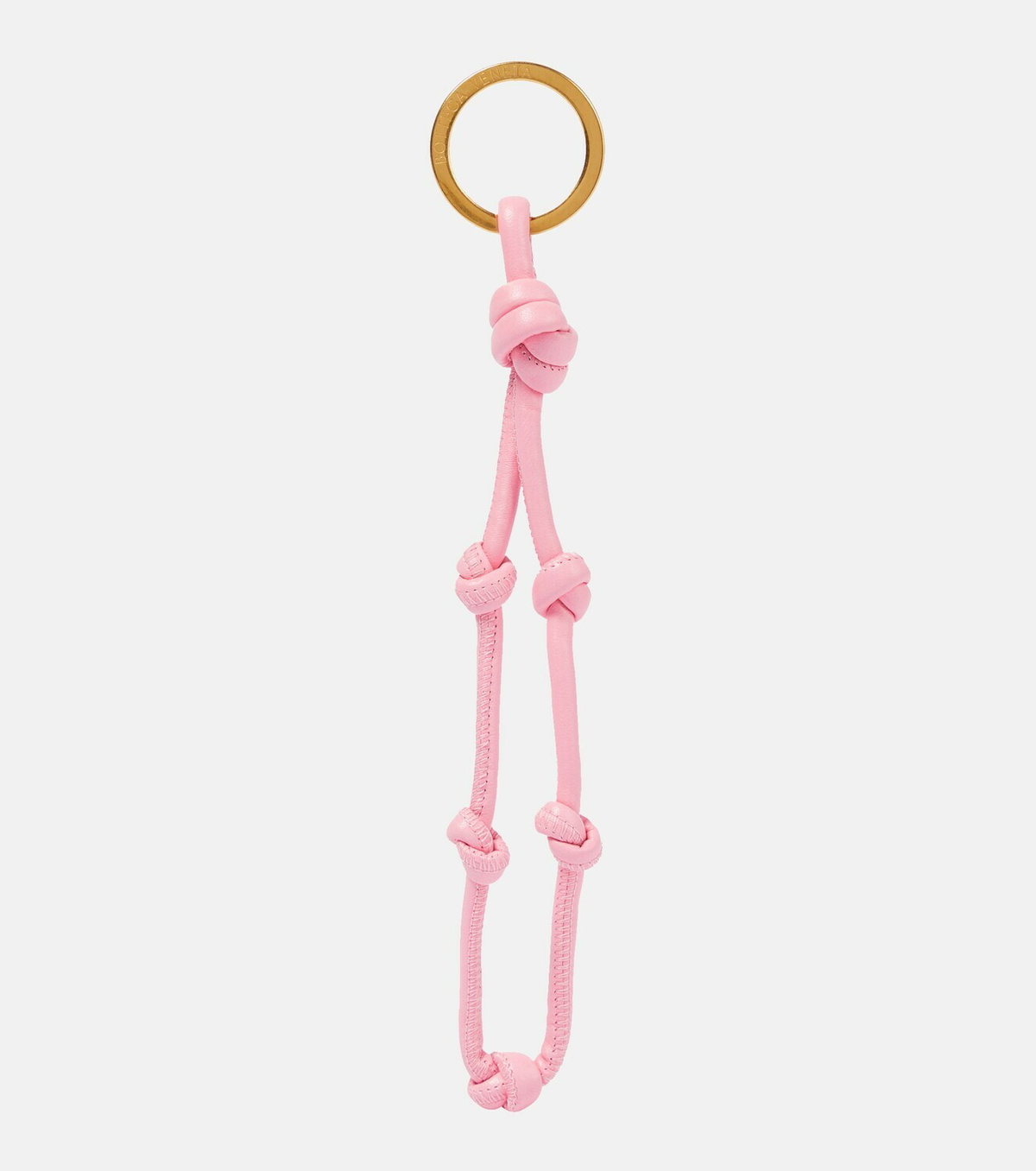 Bottega Veneta - Knotted leather keyring