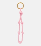 Bottega Veneta - Knotted leather keyring